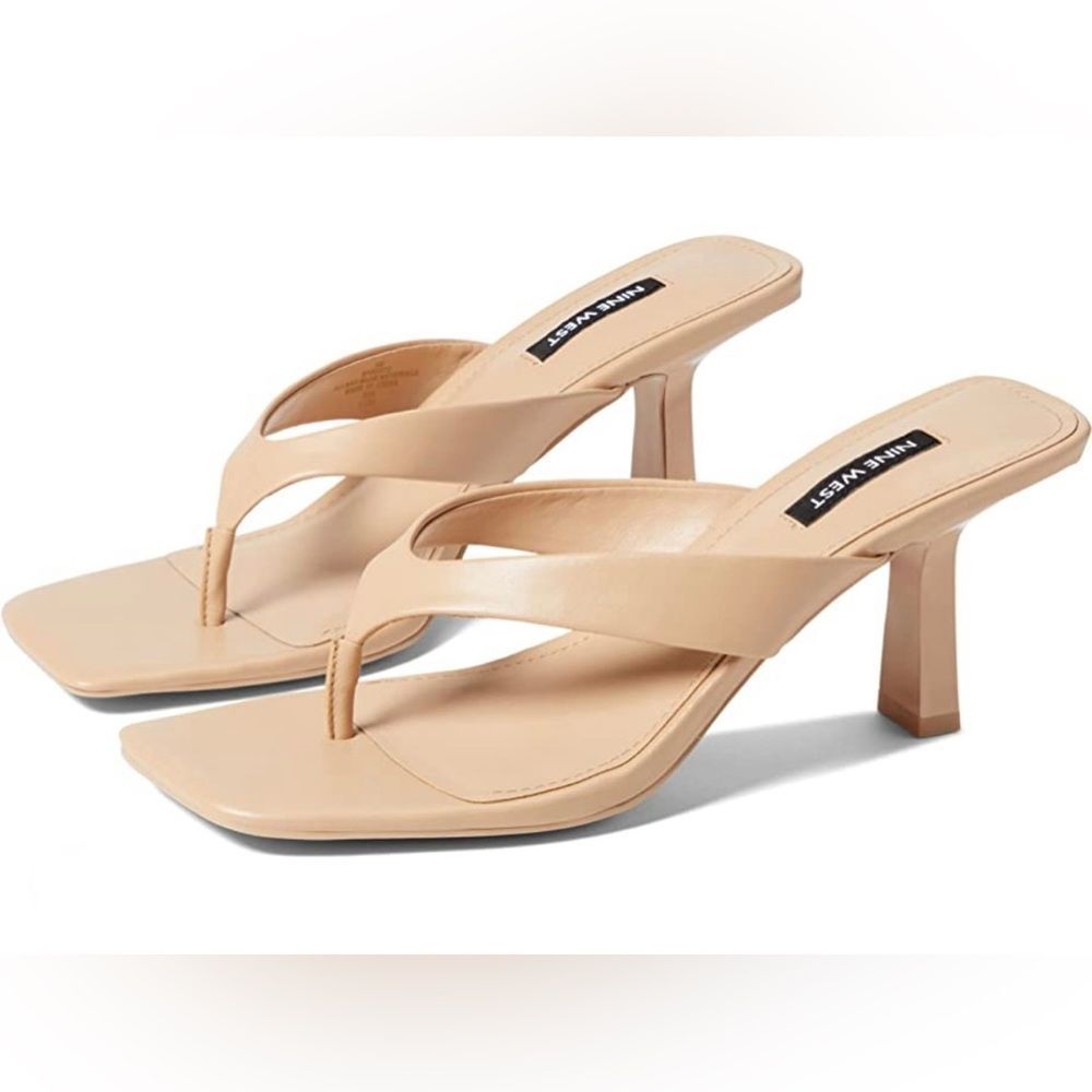 Nine West Nest 3 Nude Heels